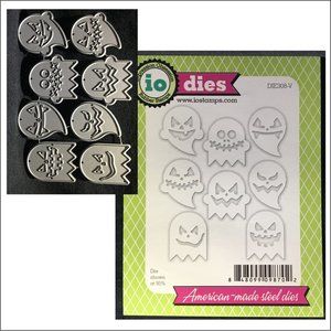 Impression Obsession 8 pcs GHOSTIES craft die